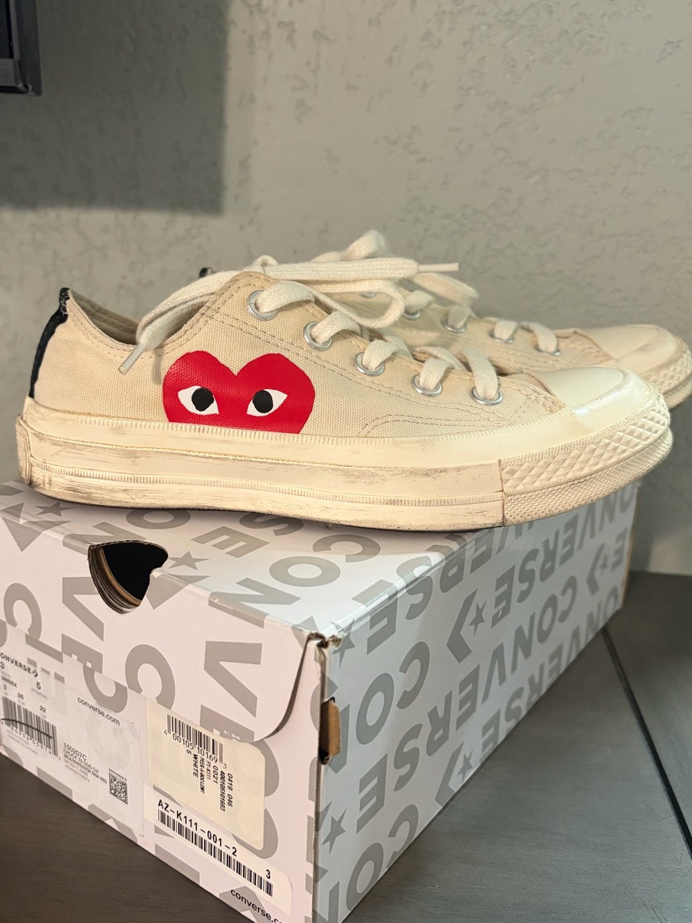 Comme des Garcons PLAY x Converse